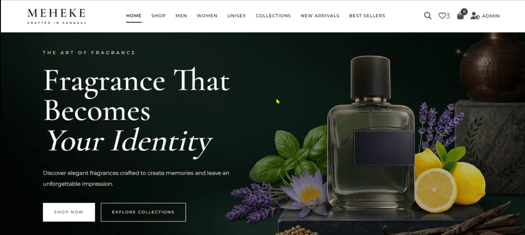 Meheke Perfumes preview
